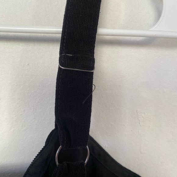 SOCIAL COLLISION Goth Corduroy Button Front Dress Women's Size Medium - Picture 3 of 5